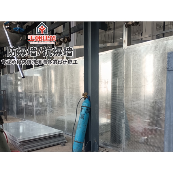 沂水纤维复合钢板抗爆墙定制 轻质防爆墙施工安装一条龙服务